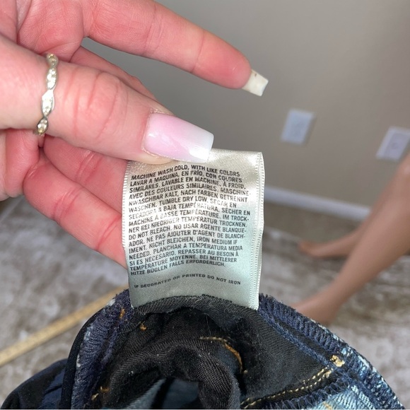 Citizen's of Humanity maternity boot cut wide leg jeans medium wash 30" waist - Picture 8 of 11